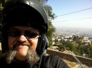 Overlooking LA from a Harley